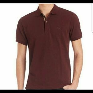 Burberry Brit Modern Fit Pique Polo (Large)